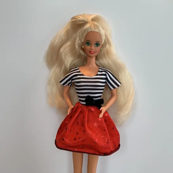 Vintage Barbie, Holiday Barbie 1991 #1871 - Picture 3 of 16